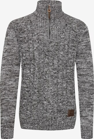 !Solid Sweater 'Pankraz' in Grey: front