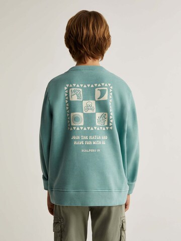 Scalpers Sweatshirt 'Haiti' in Green: front