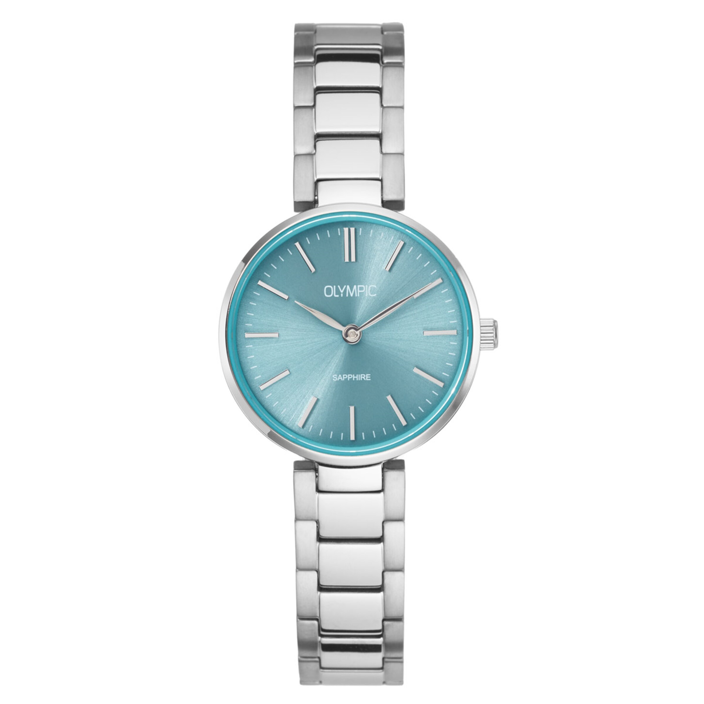 Olympic Analog watch in Silver: front