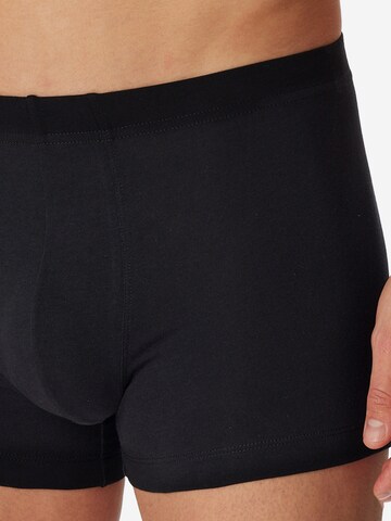 SCHIESSER Boxer shorts '95/5 Essentials - Cotton' in Black