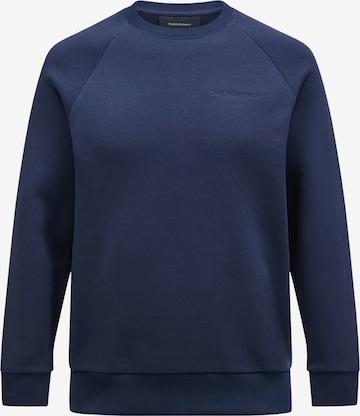PEAK PERFORMANCE Sweater in Blue: front