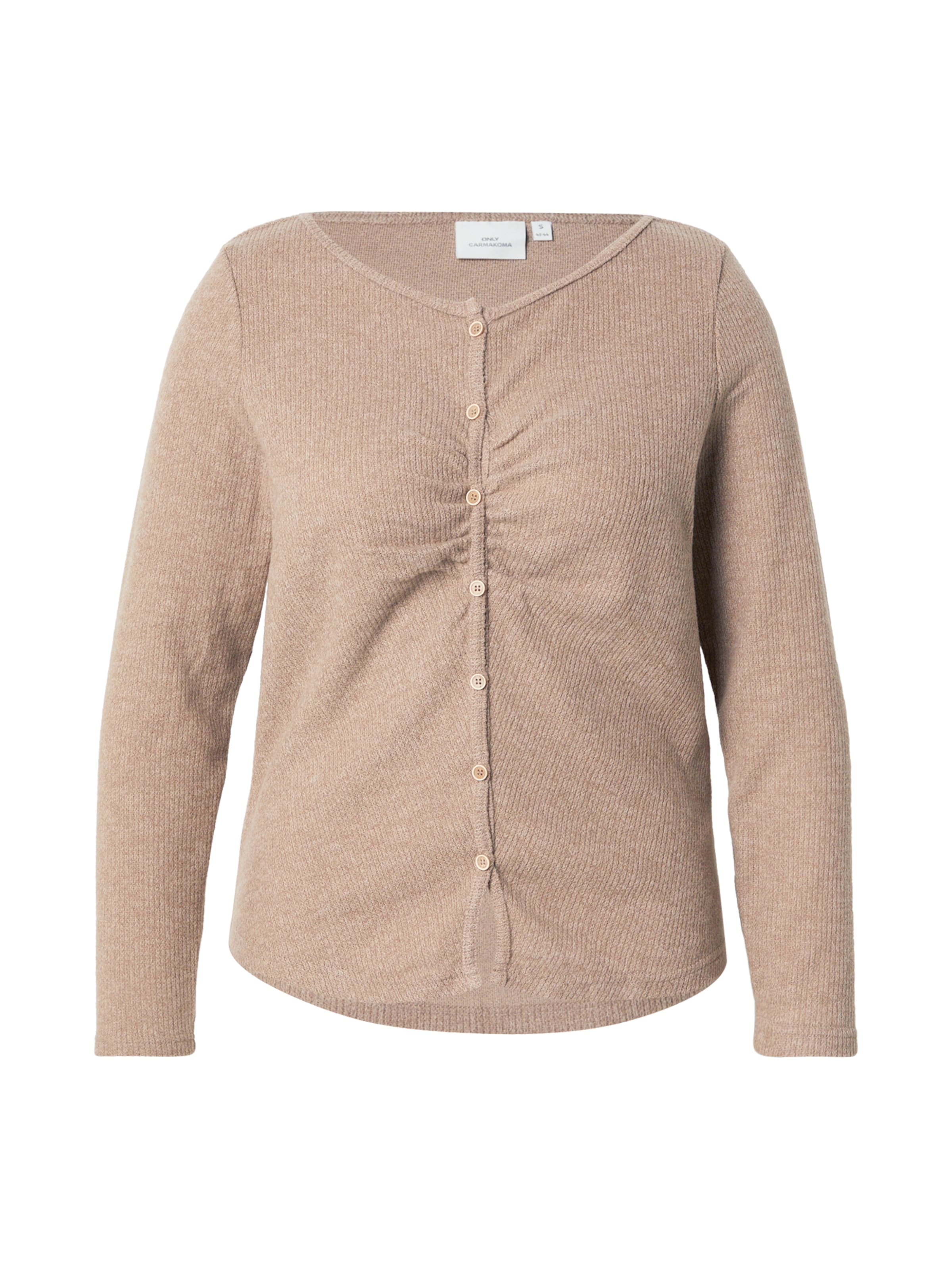 Giacchetta 'CARPAOLA' di ONLY Carmakoma in marrone: frontale