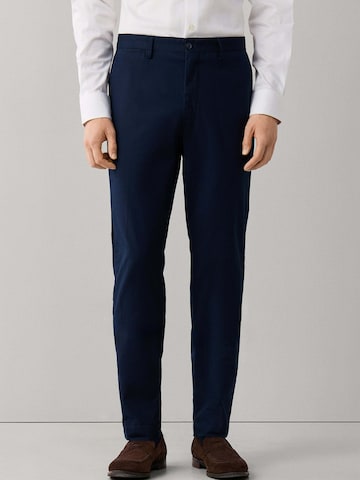 regular Pantaloni chino di Hackett London in blu: frontale