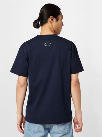 Cleptomanicx T-Shirt 'Dino' in Blau