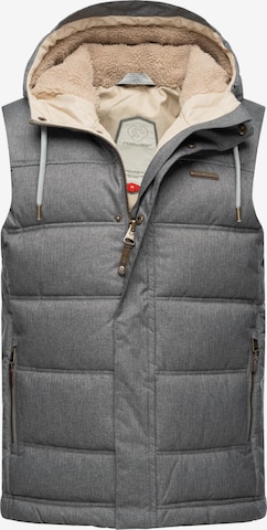 Ragwear Vest 'Seto' in Grey: front