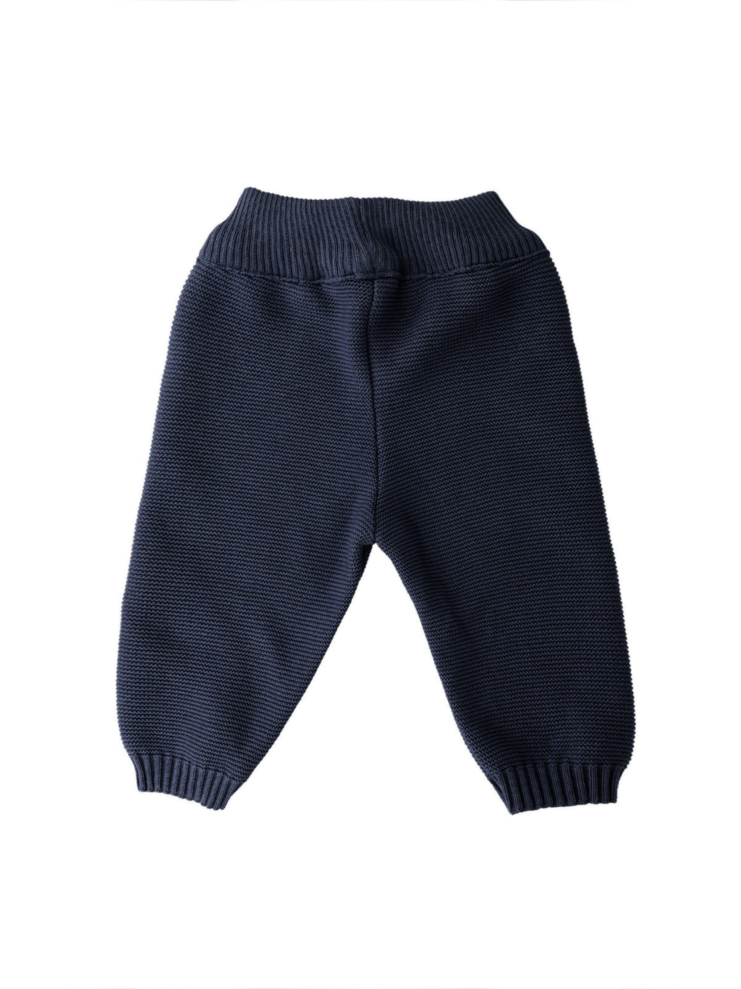 MAXIMO Regular Pants 'GOTS BABY-Strickhose LL einfarbig' in Blue
