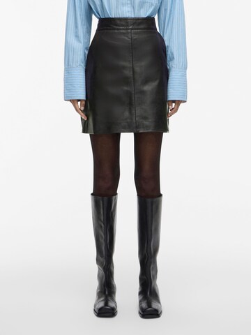 ROUGE EDIT Rock in Grau: Vorderseite