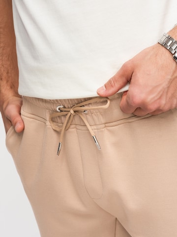 Ombre Regular Trousers in Beige