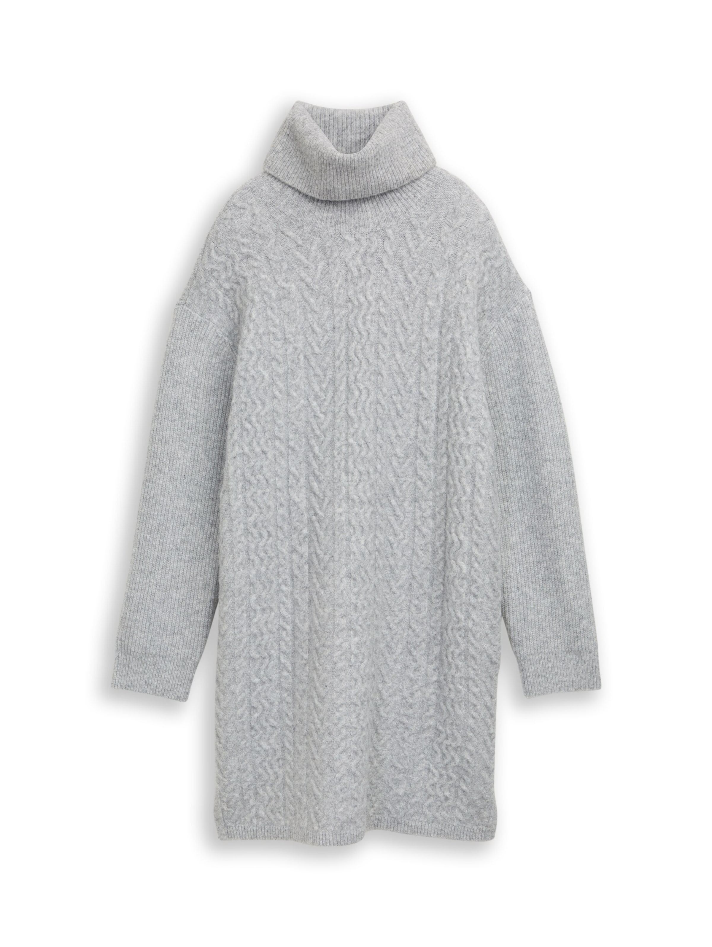 TOM TAILOR DENIM Kleid in Grau: Vorderseite