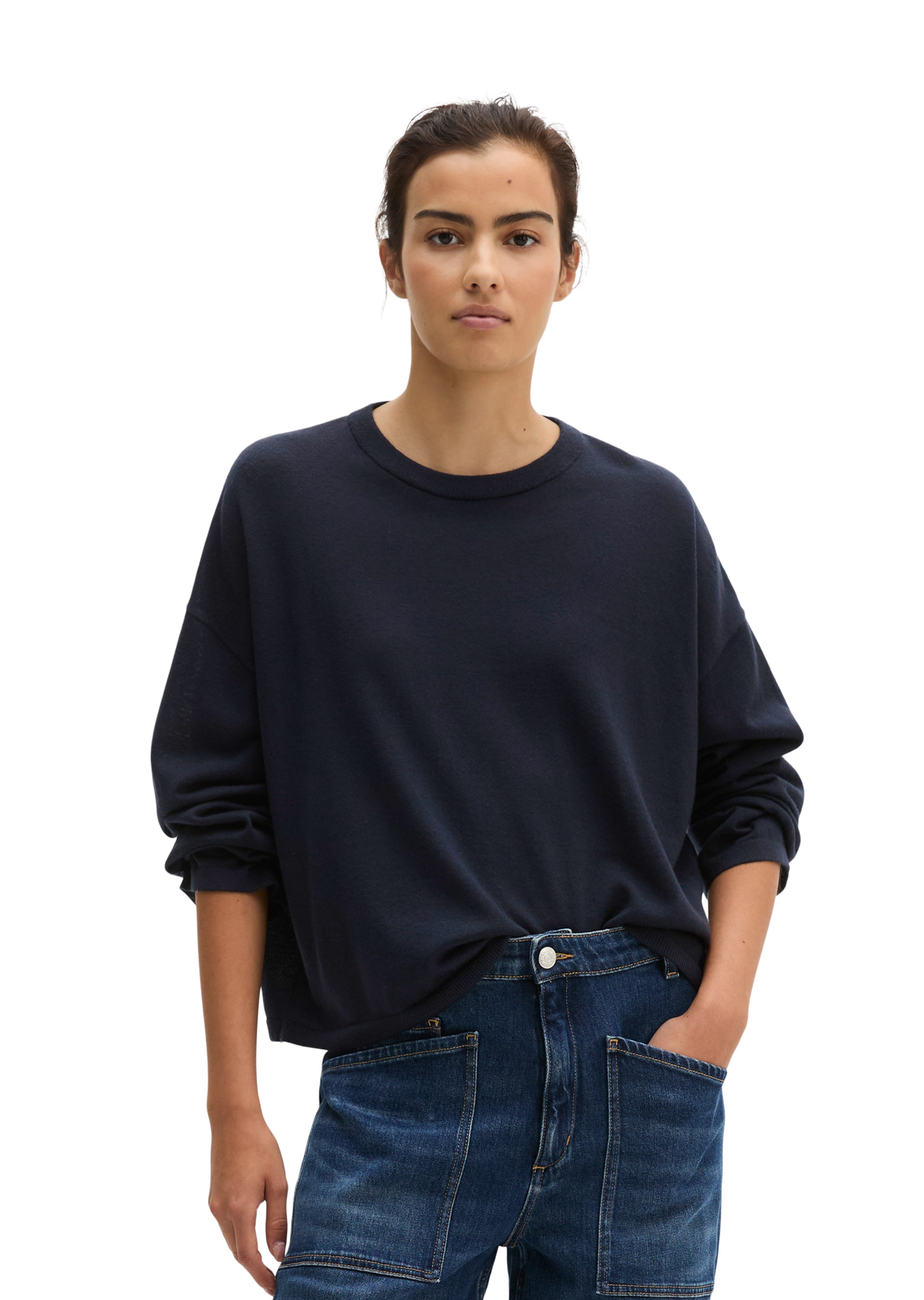 Marc O'Polo Sweater in Blue: front