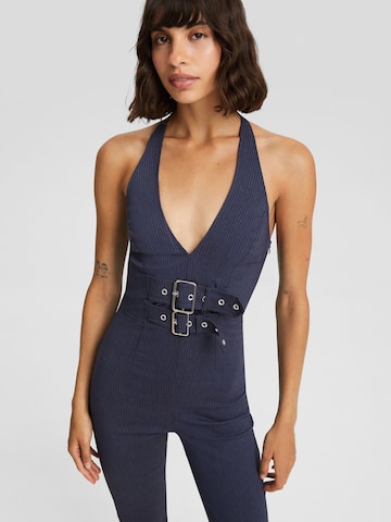 Bershka Jumpsuit in Blau