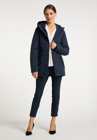 DreiMaster Klassik Winterparka in Blauw