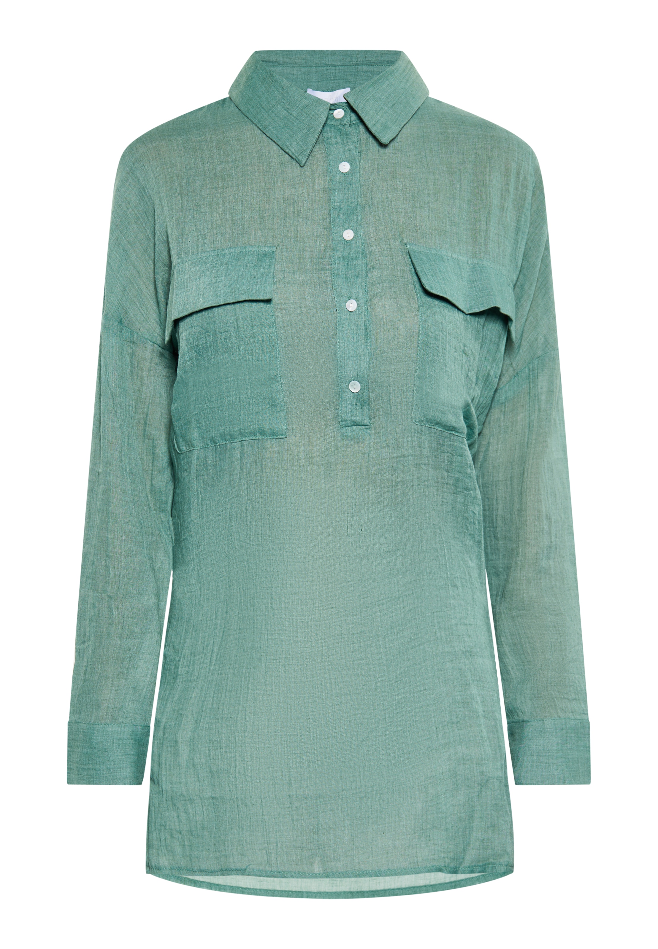 usha WHITE LABEL Μπλούζα σε πράσινο: μπροστά