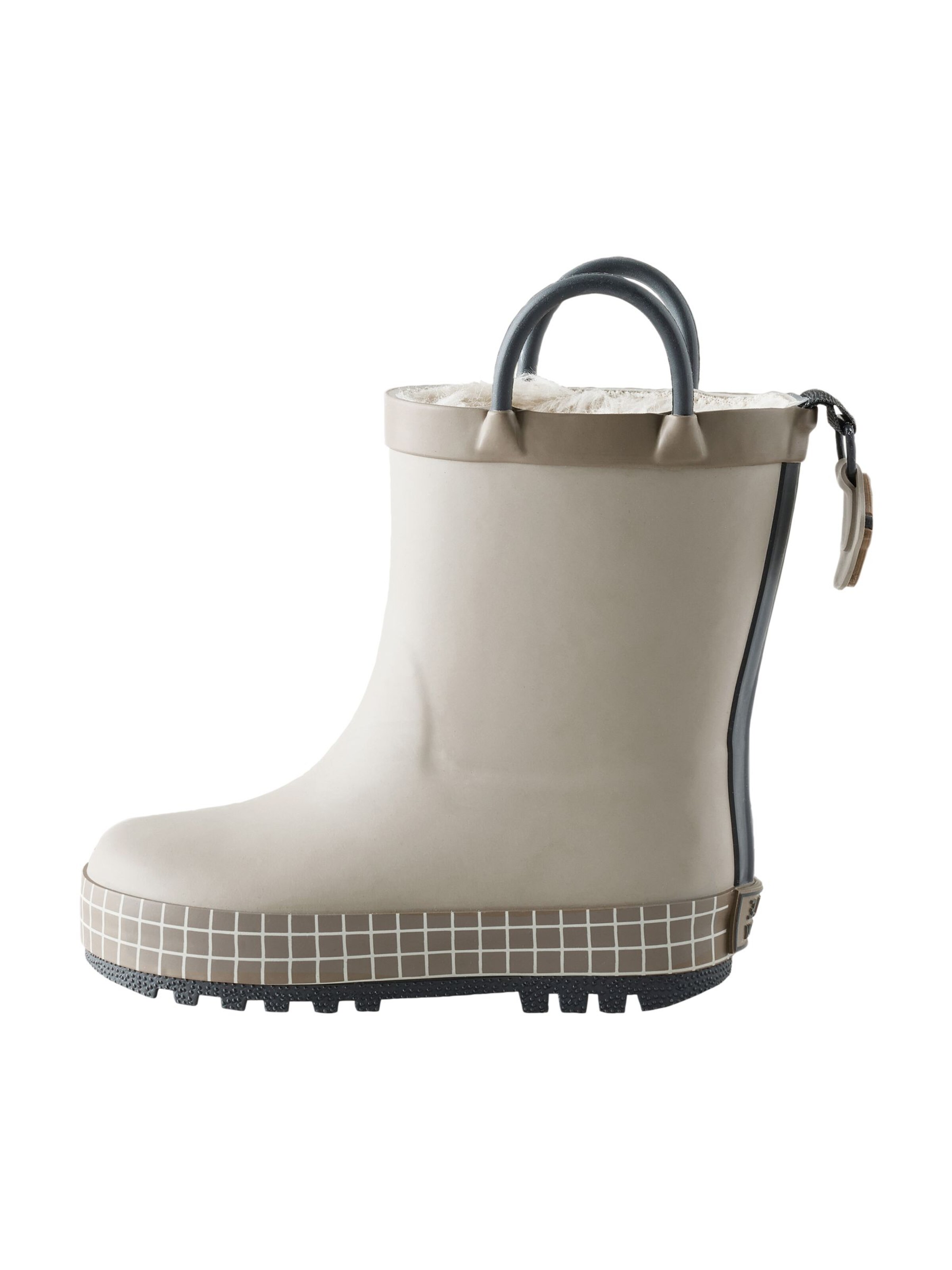 Next Gummistiefel in 30,5 in elfenbein / dunkelbeige / navy, Produktansicht