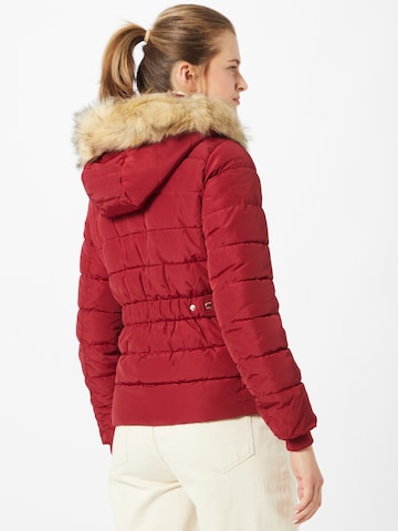 ONLY Winter Jacket 'Camilla' in Red