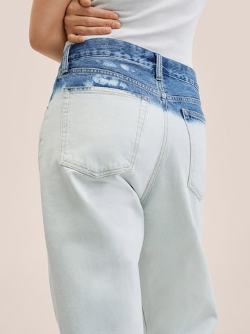 MANGO Loosefit Jeans in Blau