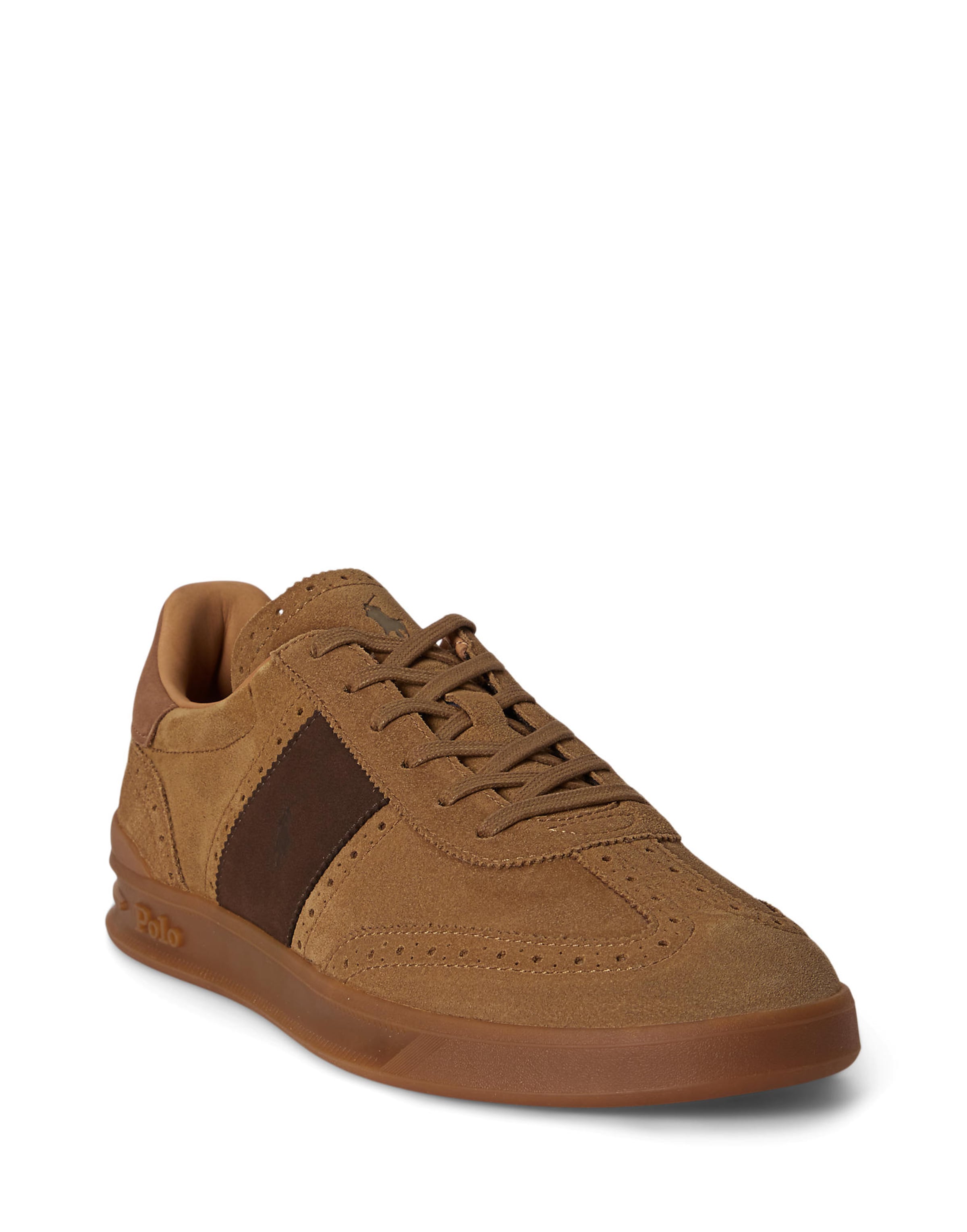 Polo Ralph Lauren Sneaker in Braun: Vorderseite