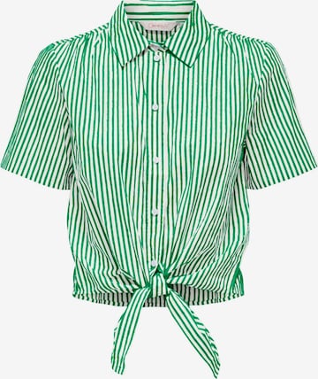 ONLY Blouse 'FIE' in Groen: voorkant