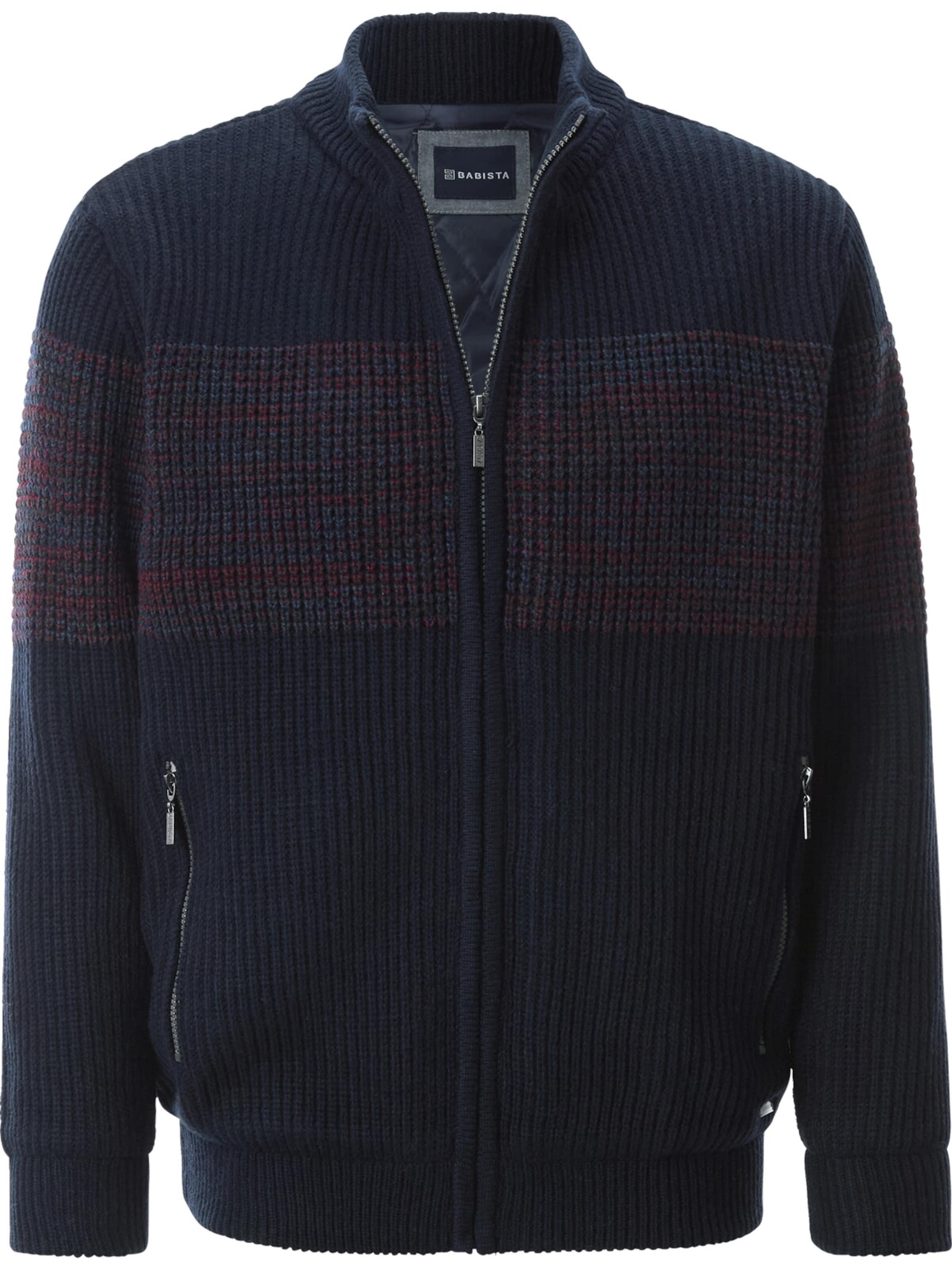 BABISTA Strickjacke 'Brusitati' in Blau: Vorderseite