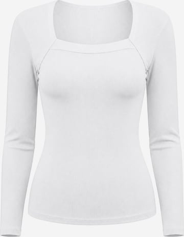 AOTTORI Shirt in White: front