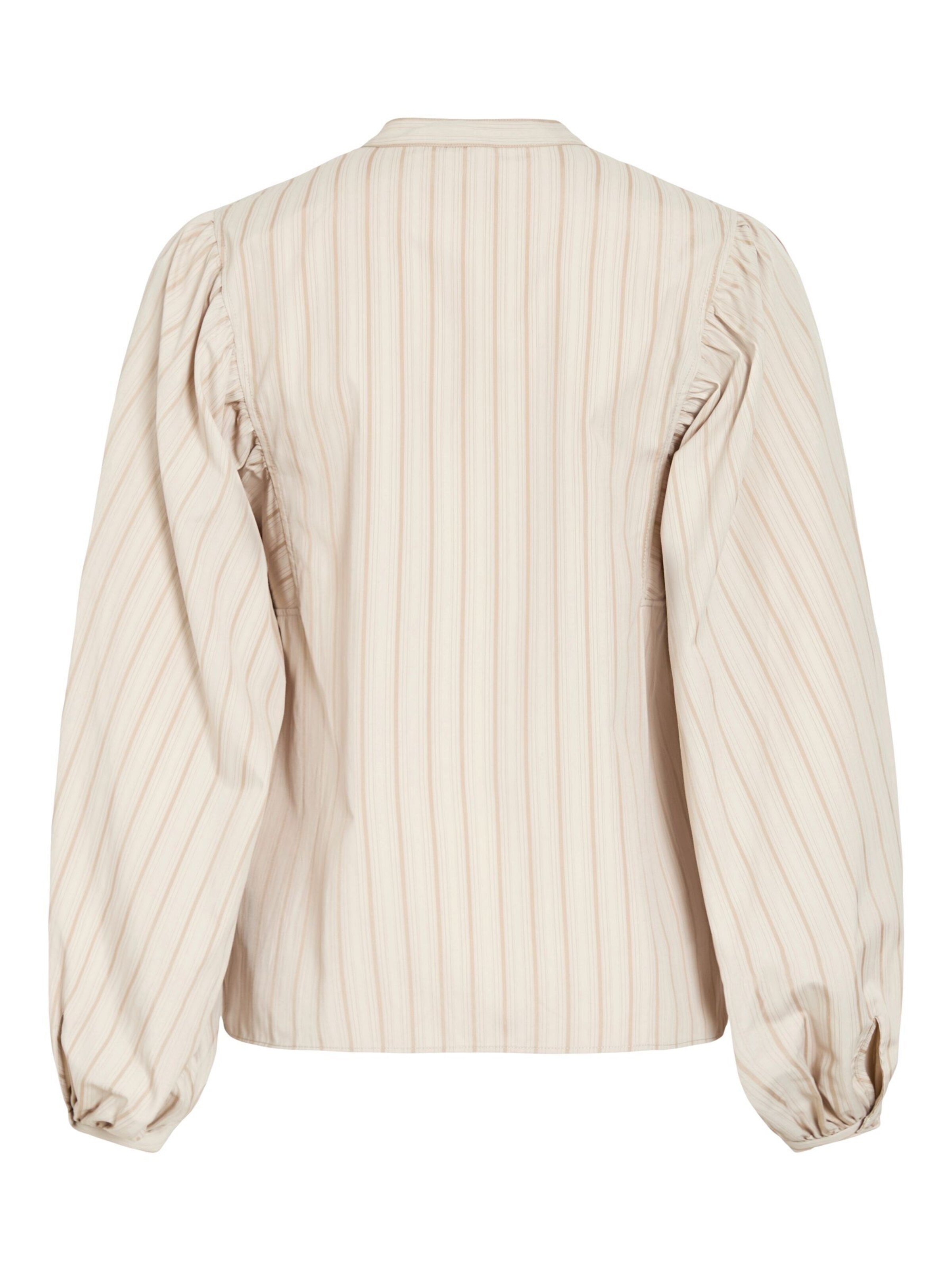 ROUGE EDIT Bluse in Beige