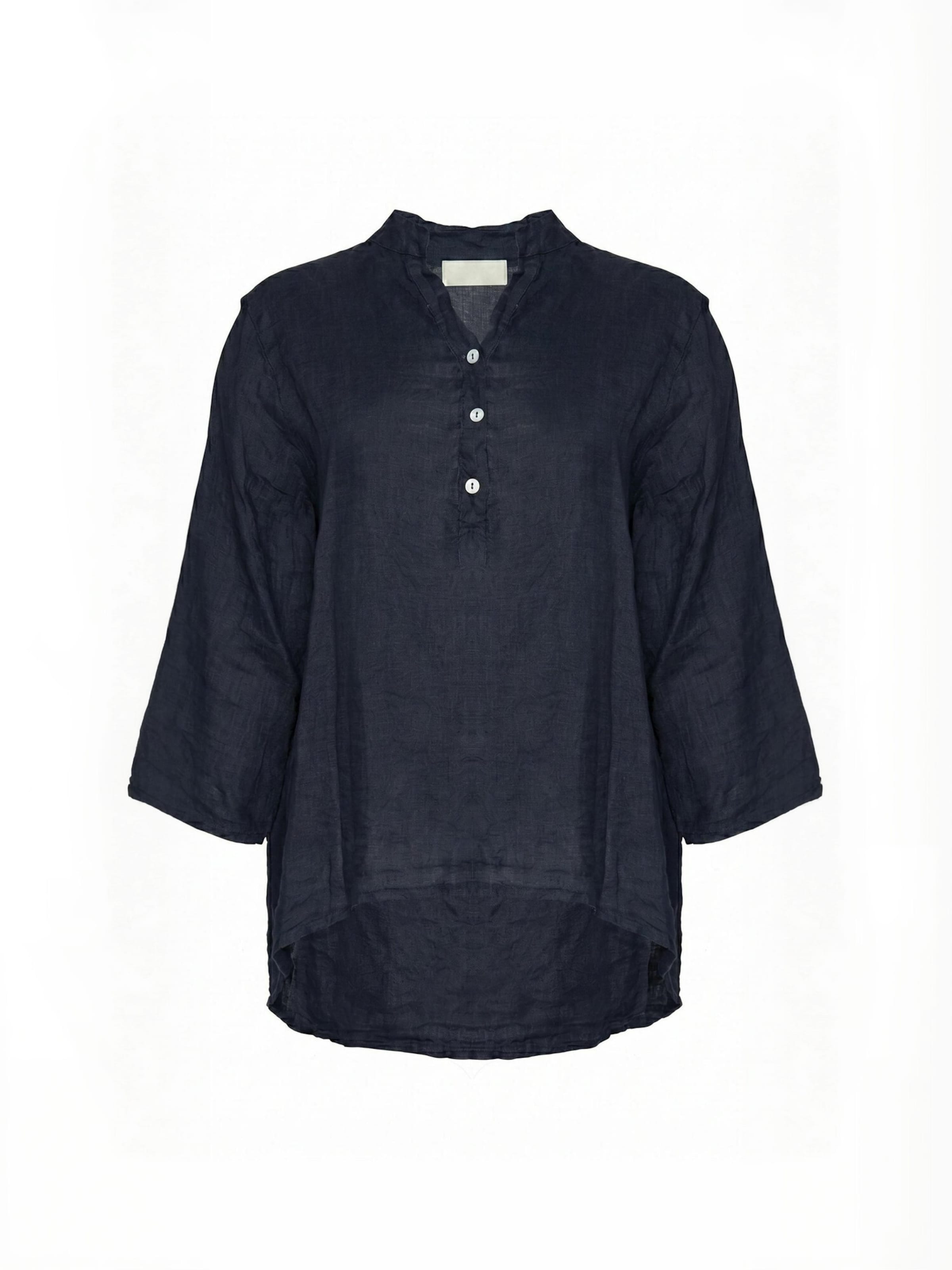 Opal Studio Shirt ' 17661 ' in Blau: Vorderseite