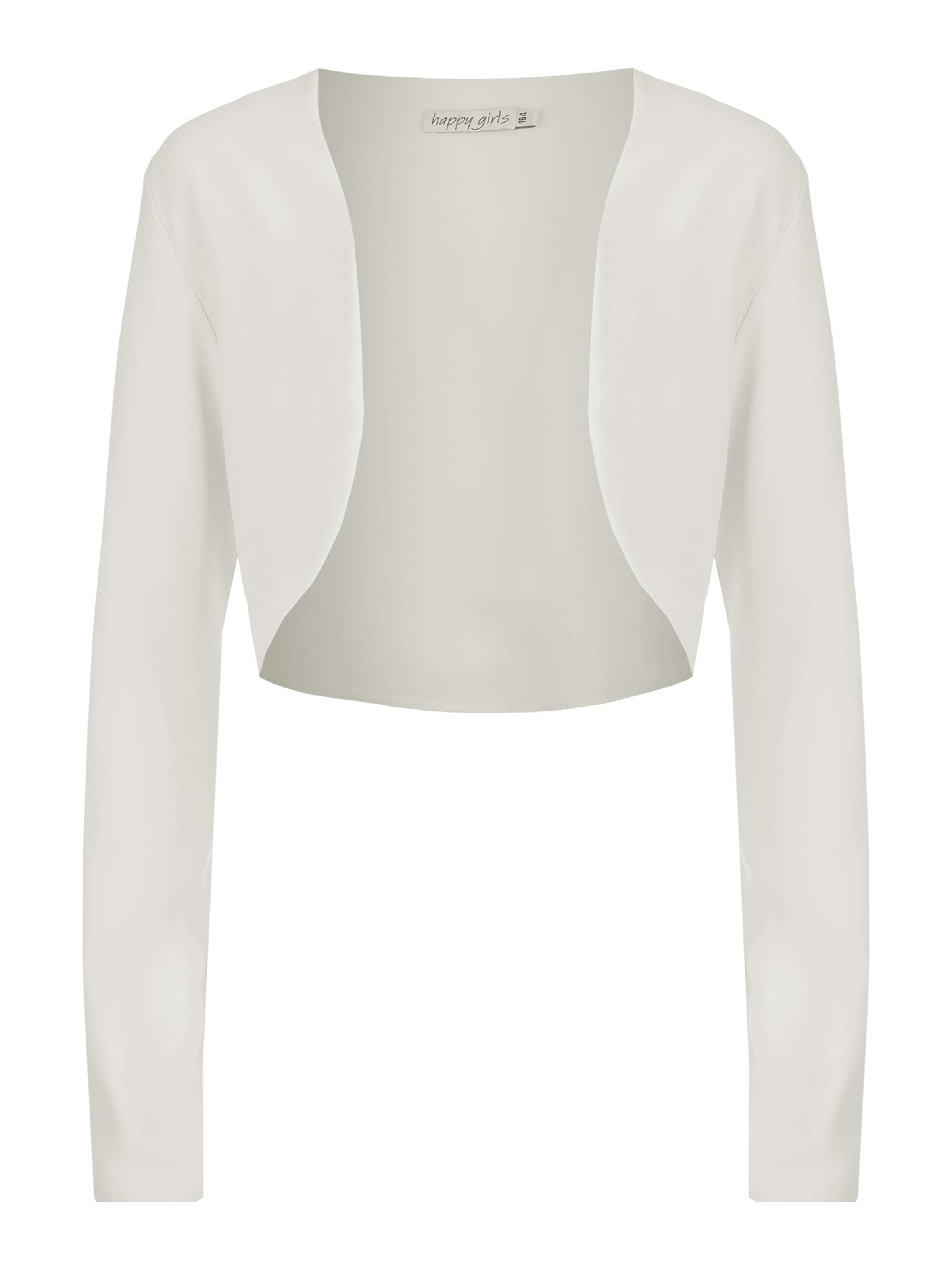 happy girls - Casaco de malha em bege: frente