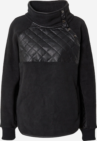 Abercrombie & Fitch Sweatshirt in Black: front