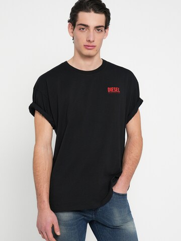 DIESEL - Camiseta 'T-BOXT-BISK' en negro