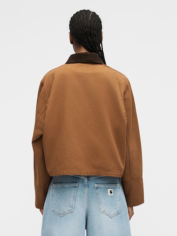 Carhartt WIP Преходно яке 'Prescott' в кафяво