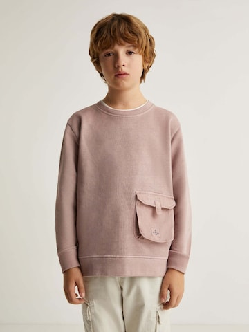 Scalpers Sweatshirt in Lila: voorkant