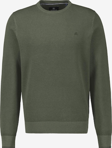 LERROS Pullover 'Basic' in Grün: Vorderseite