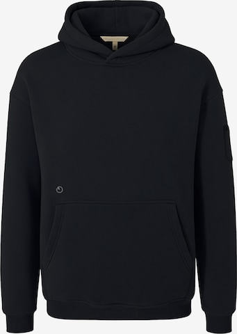 Organication Sweatshirt in Schwarz: Vorderseite