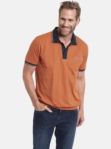 Jan Vanderstorm Shirt 'Rul' in Oranje: voorkant