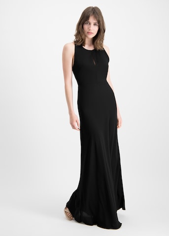 Robe de soirée Nicowa en noir : devant