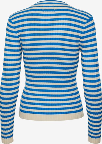 PIECES Sweater 'Crista' in Blue