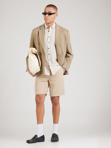 Lindbergh Regular Fit Skjorte i grå