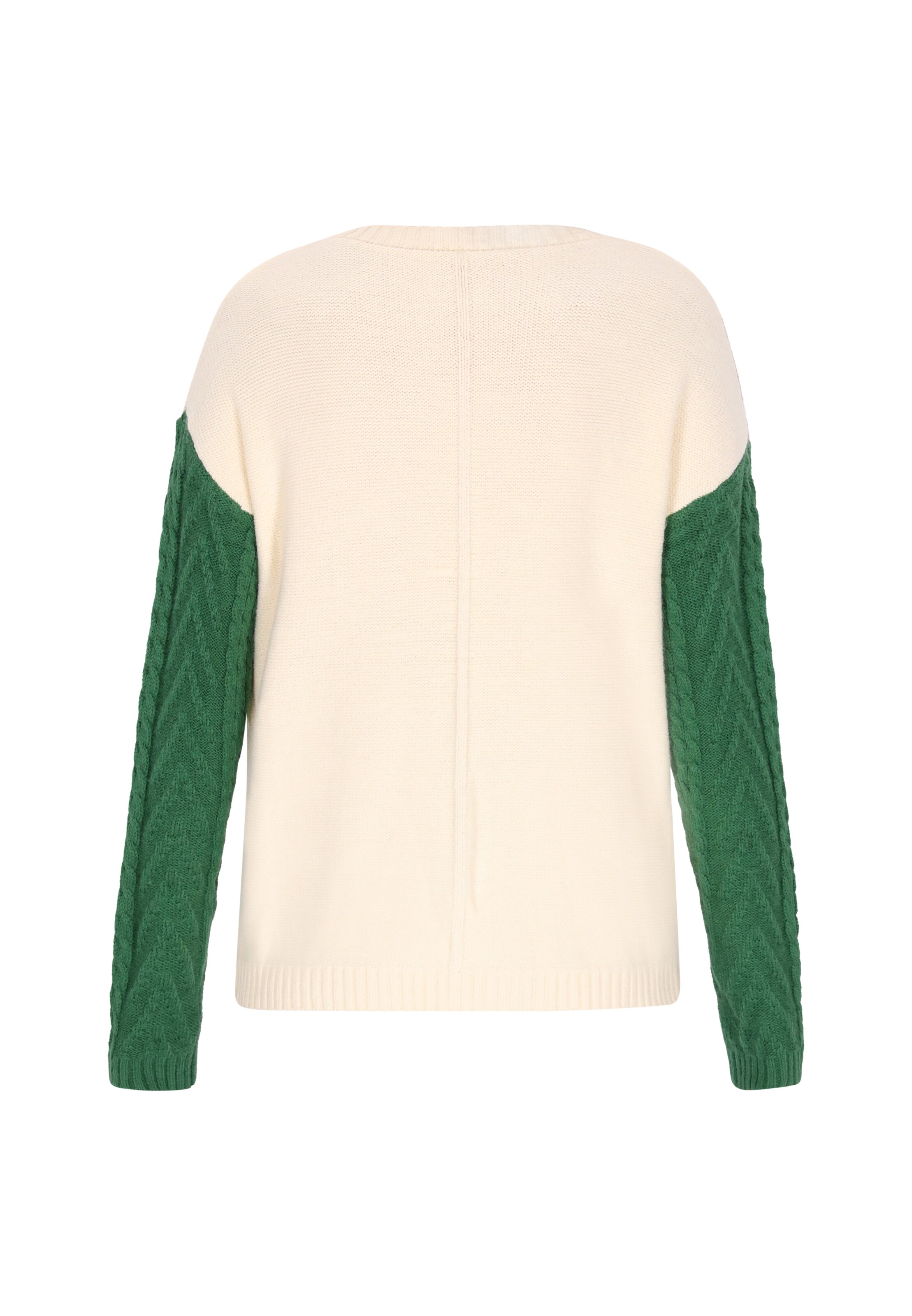 swirly Sweter 'Back To School' w kolorze beżowy