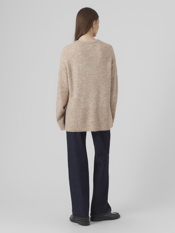 VERO MODA Trui 'PALMA' in Beige