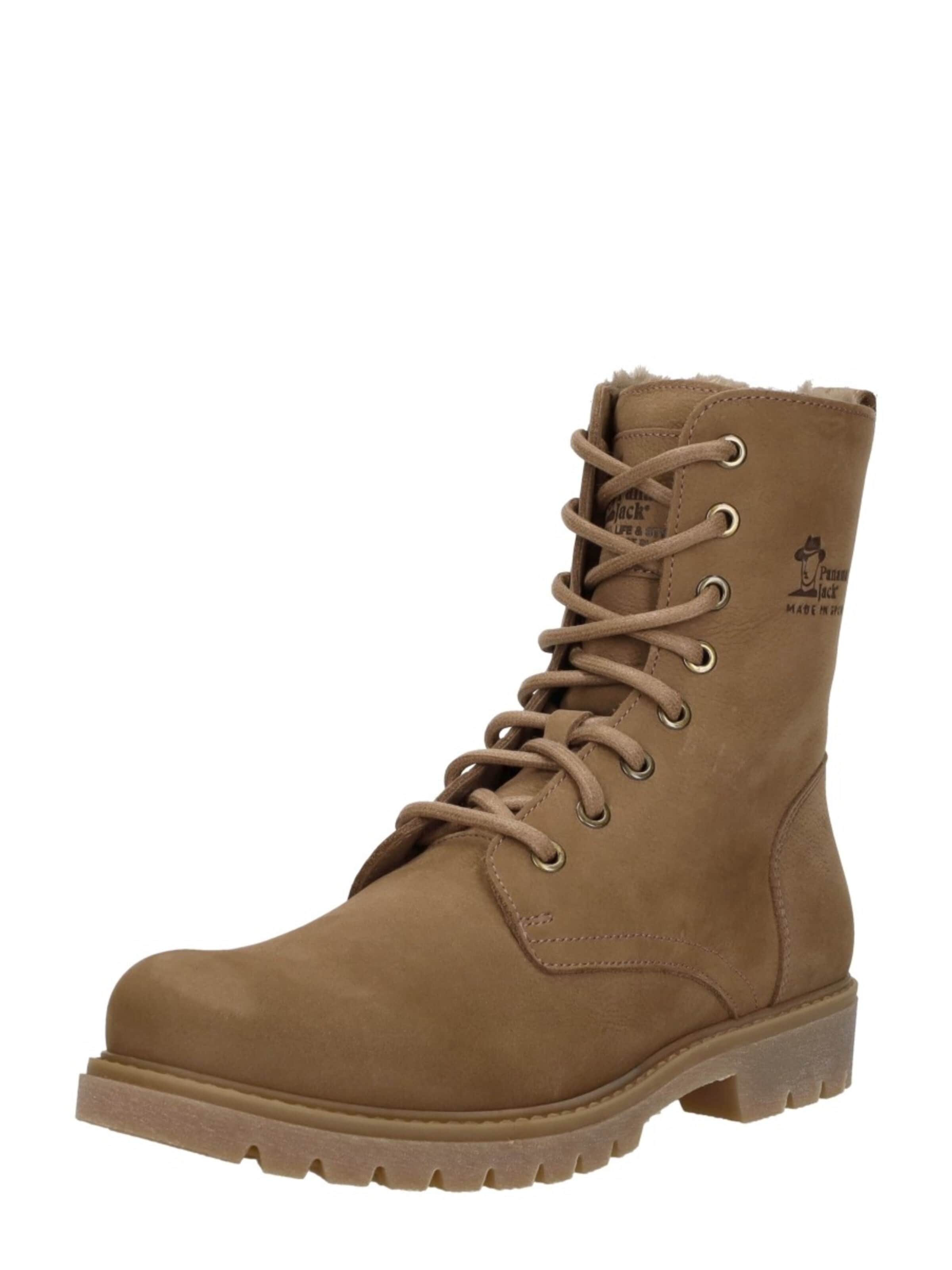 PANAMA JACK Schnürstiefelette 'Frisia'‌‌‌‌‌‌‌‌‌ in Braun