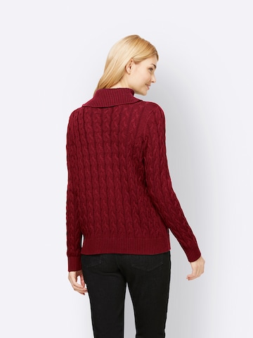 Pull-over heine en rouge