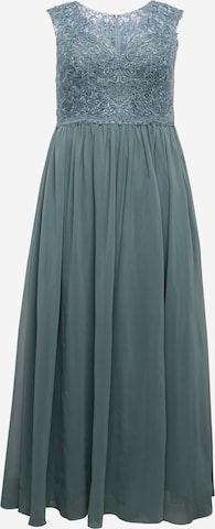 žalia My Mascara Curves Vakarinė suknelė: priekis