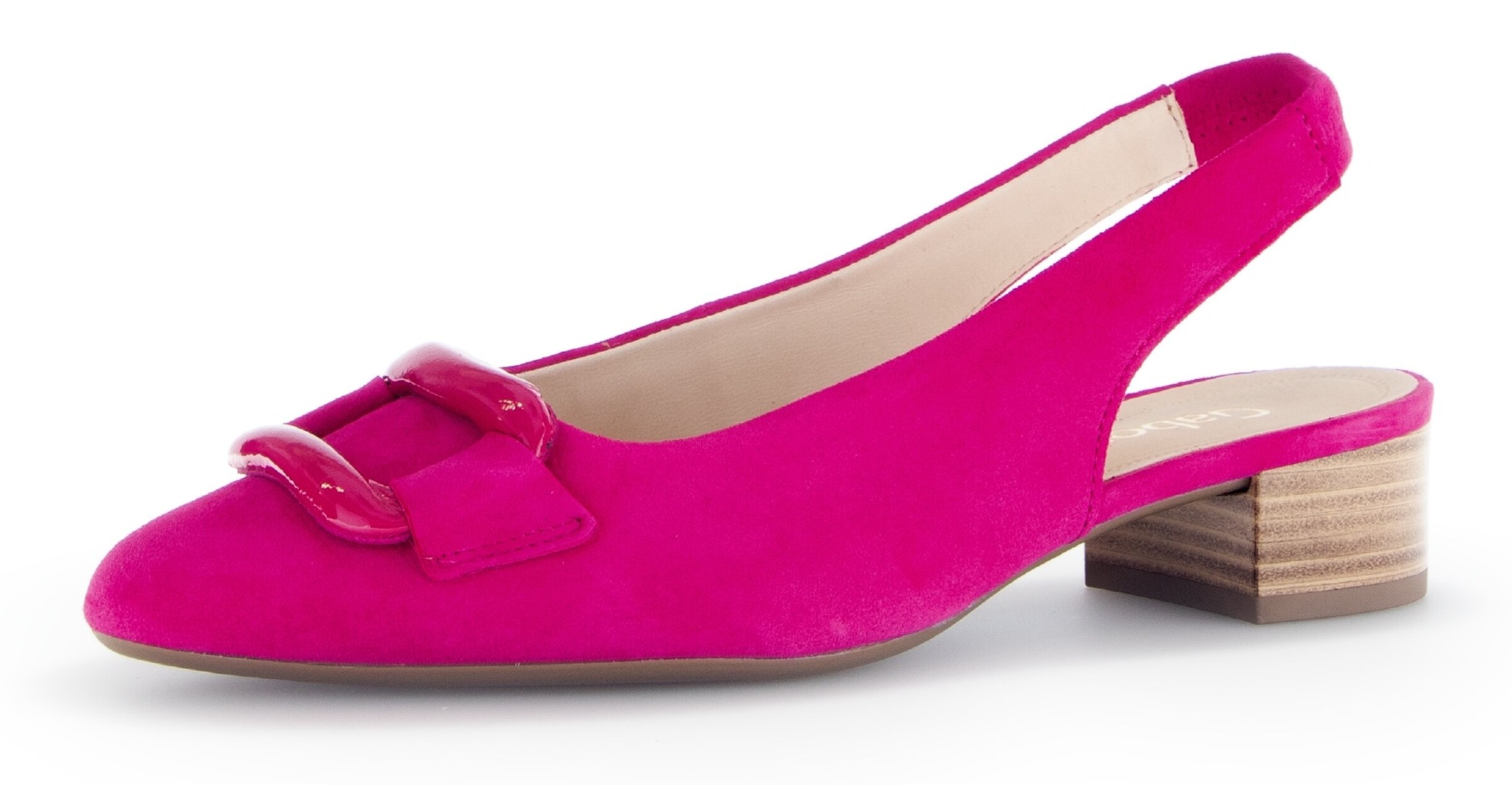 GABOR Slingback Pumps in Pink: front