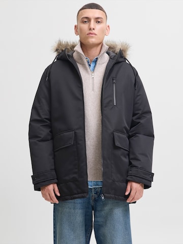 JACK & JONES Зимняя парка 'JJCHARLIE' в Черный: спереди