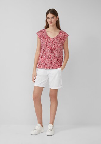 s.Oliver T-Shirt in Rot