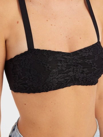 Hiccup Bustier Nedrček | črna barva