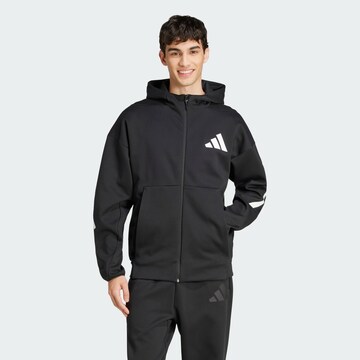 ADIDAS SPORTSWEAR Спортивная кофта 'Z.N.E.' в Черный: спереди