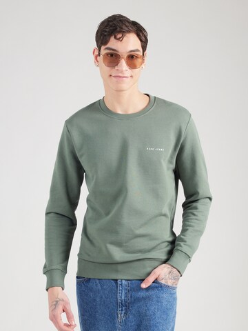 Pepe Jeans Sweatshirt in Grün: Vorderseite