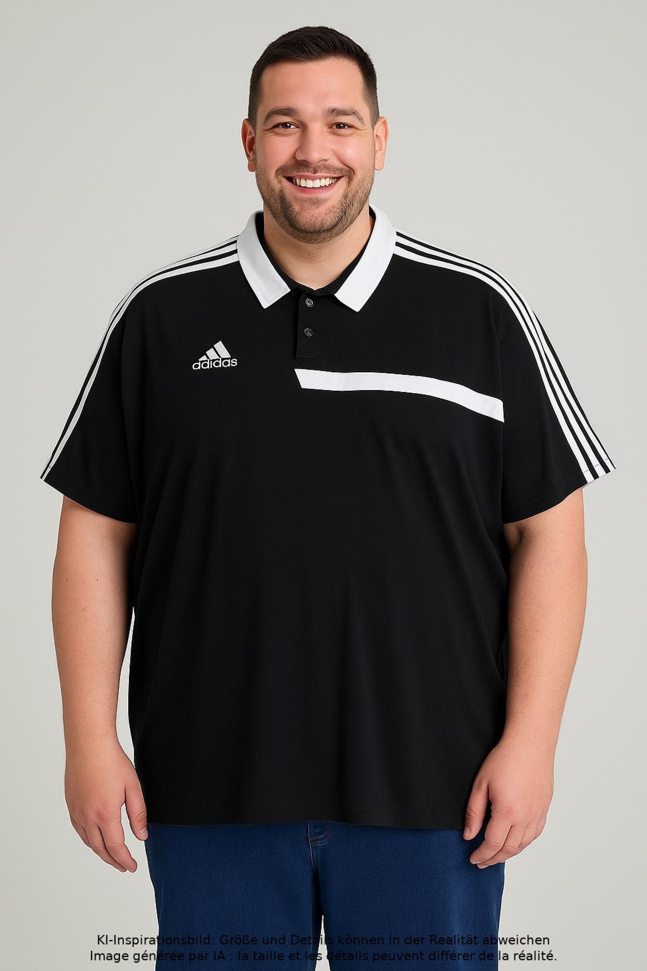 ADIDAS PERFORMANCE Shirt in 5XL in Mixed colors: front