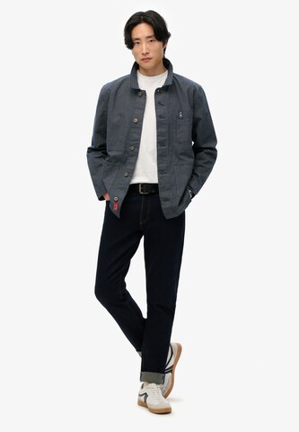 Veste mi-saison Superdry en bleu